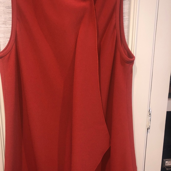 Tibi Shift Dress with Ruffle - Picture 3 of 5